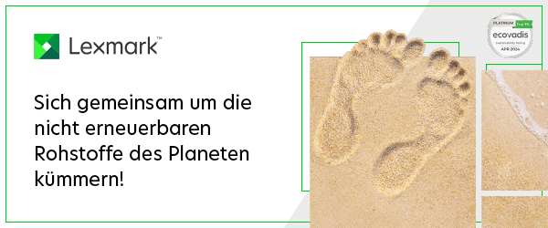 Nachhaltigkeit Lexmark