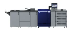 AccurioPress C7100 mit Finisher