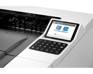Bedienfeld des HP LaserJet Managed E40040dn