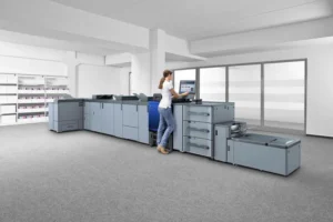 AccurioPress C5080 in der Druckerei