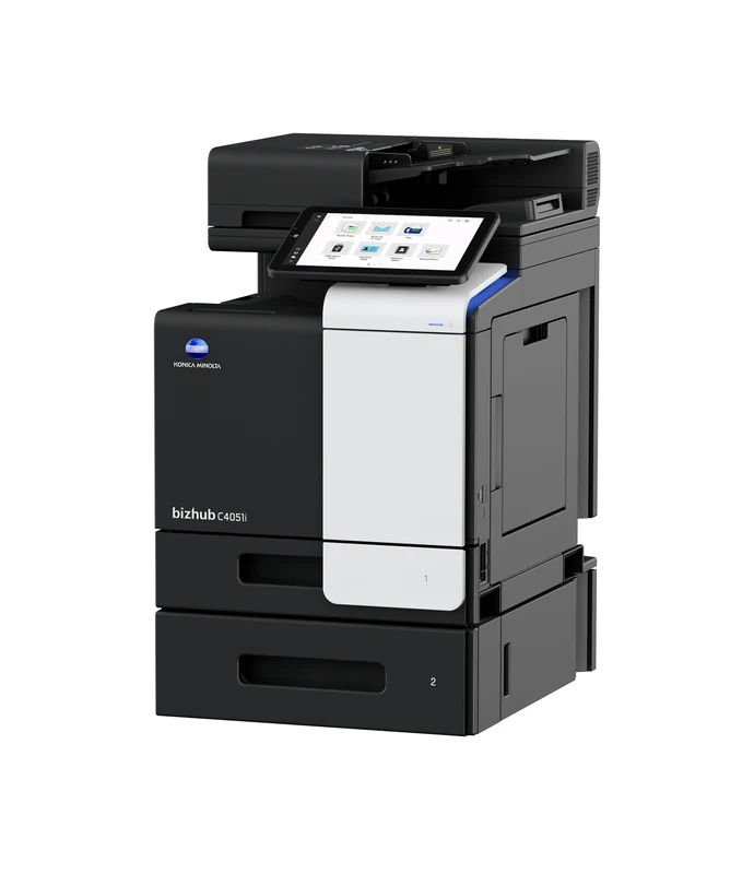 bizhub C4051i, Modell der Serie C3351i, C4051i, mit zusätzlicher Papierkassette