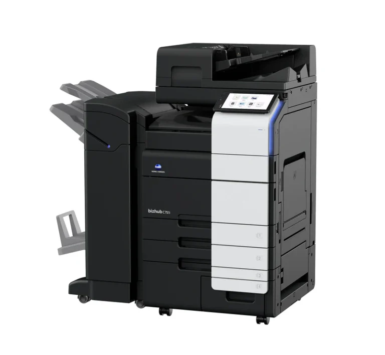 bizhub C751i mit Broschüren-Finisher