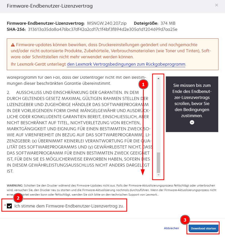 Lexmark Firmware Download